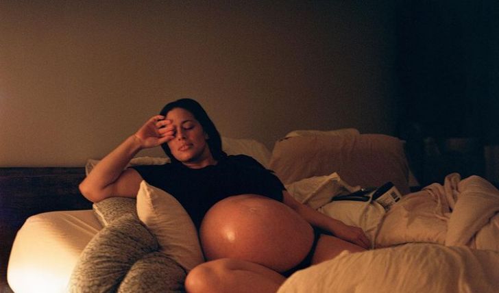 Ashley Graham Flaunts Her Baby Bump at 40 Weeks